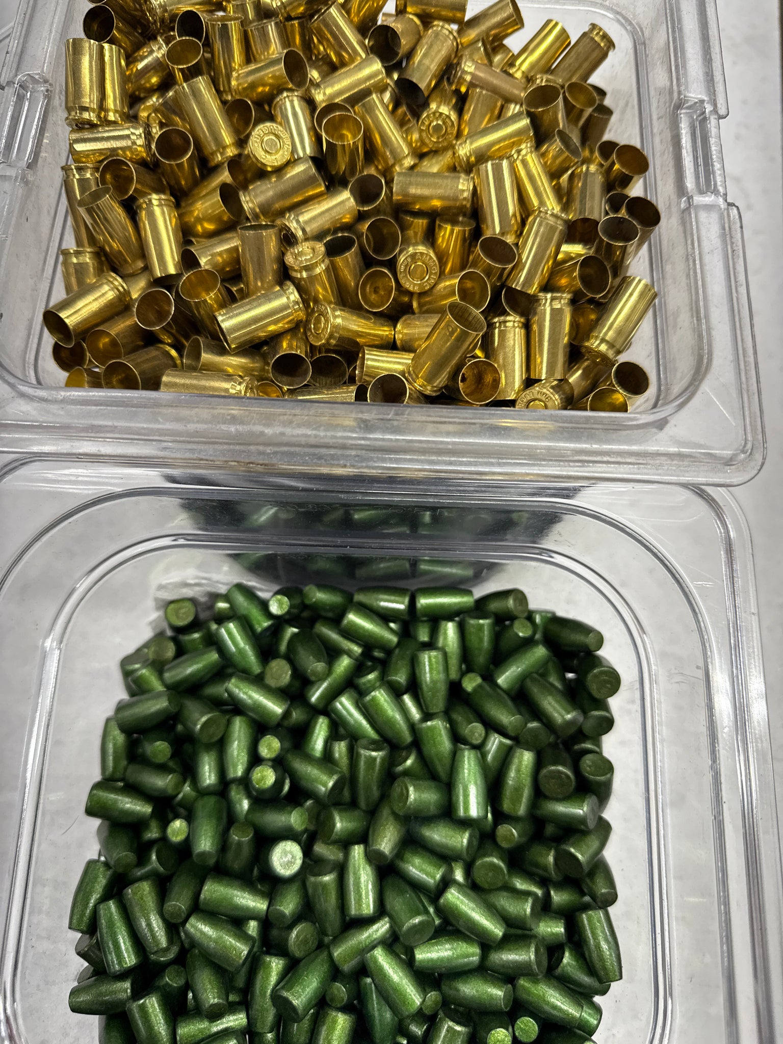 9mm Bullets & PRIMED Brass Combos-1000ct.-FREE SHIPPING